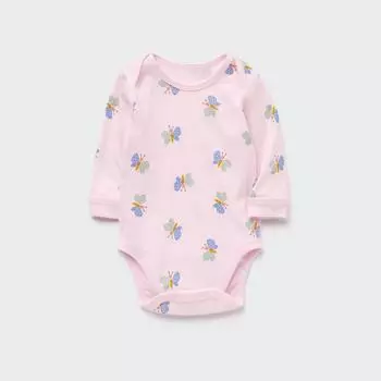 Боди UNIQLO JAPAN Joy of Print (длинный рукав)