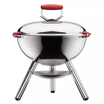BODUM FYRKAT Fill Cut Пикниковый угольный гриль из нержавеющей стали [Оригинальный продукт] 11529-16