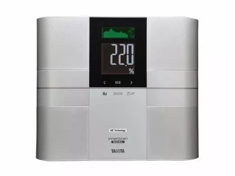 Body Composition Monitor Inner Scan Dual Weight Scale RD-504 (Silver)