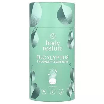 Body Restore, паровой душ, эвкалипт, 6 таблеток, 5,3 унции