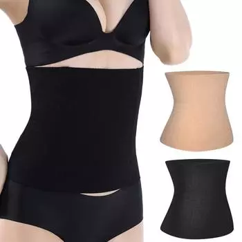 Body Shaper Корсет для талии Пояс для похудения Моделирующий ремень Корректирующее белье Корсет для похудения 2XL чёрный