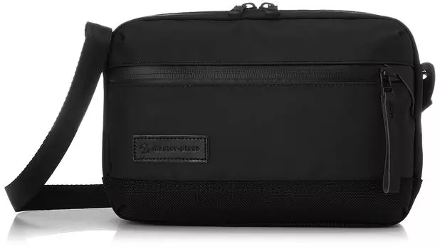 Body Shoulder SLICK Shoulder Bag Black [Masterpiece] Bag/One Men s