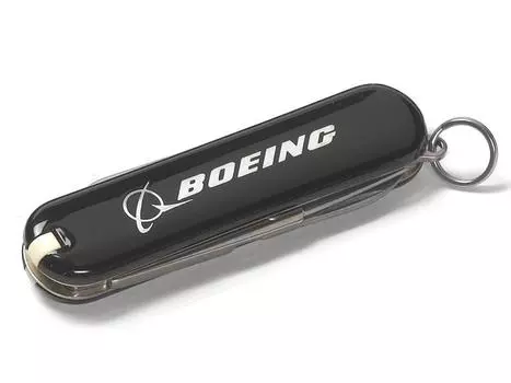 BOEING Swiss Mini Multi Knife Swiss (Boeing) Инструмент/Армия [Victorinox Army] (черный) чёрный