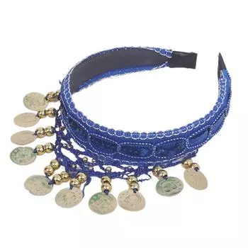 Bohemian Sequin Head Chain Ethnic Style Head Hoop Temperament Belly Dance Hairband Women