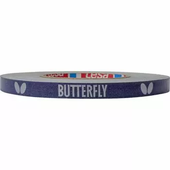 Боковая лента Butterfly защищает резину и кромку лезвия для ракетки для настольного тенниса, ширина 12 мм, рулон 10 м, 50 м, 3503M50 - синяя/серебристая - - (20 ракеток) (100