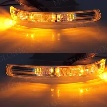 Боковое зеркало заднего вида, указатель поворота, мигалка для Chevrolet Captiva 2007-2017, светодиодный повторитель мигания, лампа заднего вида влево/вправо