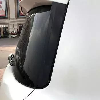 Боковой спойлер на заднее окно, крыло для Nissan Patrol Y62 2010-ABS, глянцевая черная крышка задней двери, сплиттер, боковой спойлер