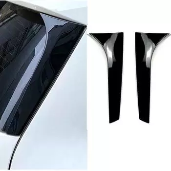 Боковой спойлер заднего окна автомобиля Canard Splitter, накладка, подходит для Mercedes Benz B Class B180 B200 W246 2012-2018 чёрный