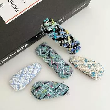 Боковой зажим, классическая челка для волос, зажим Bb, аксессуар для взрослых, модный зажим, сломанная шпилька для волос