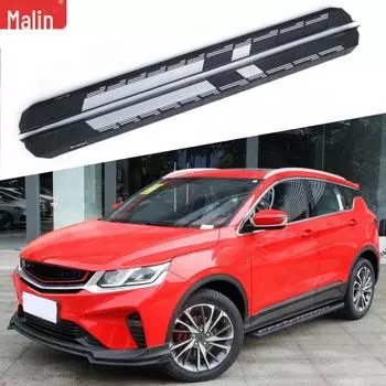 Боковые педали Geely Binyue 2018 — оригинальные модифицированные автомобильные аксессуары Zhiwei