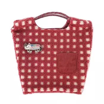 Большая сумка Mokoboa Paracord Bag Red [Kusuguru Japan] Женская