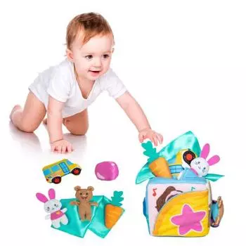 Больше. Rachel Learning Box Набор мягких игрушек для малышей Сенсорные занятия Обучающие игрушки