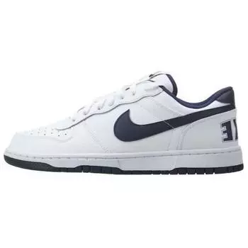 Большие кроссовки Nike Low White Midnight Navy Unisex 355152-140 44