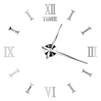 Большие настенные часы Reloj De Pared DIY кварцевые часы акриловые зеркальные наклейки Horloge Murale домашний декор часы современный дизайн