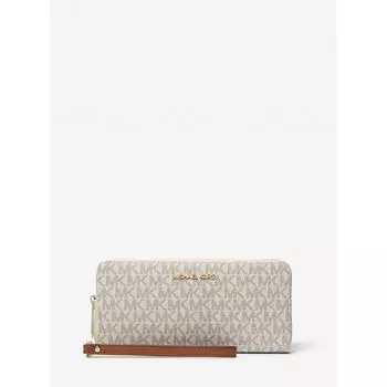БОЛЬШОЙ КОШЕЛЕК MICHAEL KORS TRAVEL CONTINENTAL MK SIGNATURE 35F8GTVT3B150 ВАНИЛЬ F