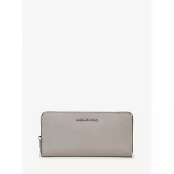 БОЛЬШОЙ КОШЕЛЕК НА МОЛНИИ MICHAEL KORS JET SET TRAVEL 35F5STVZ3L35 ЖЕМЧУЖНО-СЕРЫЙ F