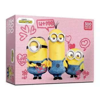 Большой пазл I Love You Minions AL5208, популярные корейские пазлы