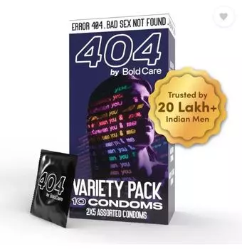 Bold Care 404 Разнообразие Упаковок Презервативов (10 презервативов)