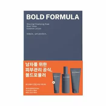 BOLD FORMULA Набор тоников и лосьонов-эссенций (+Пенка для умывания от бритья 50мл)