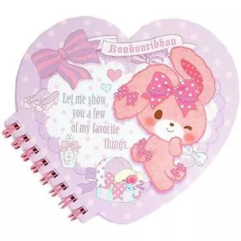 Bonbon Ribon Spiral Notebook