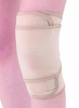 bonbone Knee Support Knee Wrap Summer 200 Right Beige Free бежевый