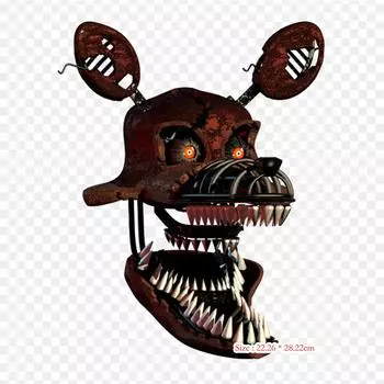Bone Five Nights At Freddy S 4 Art, термопереносная печать, виниловые нашивки, наклейки для одежды, аппликации «сделай сам», моющиеся нашивки