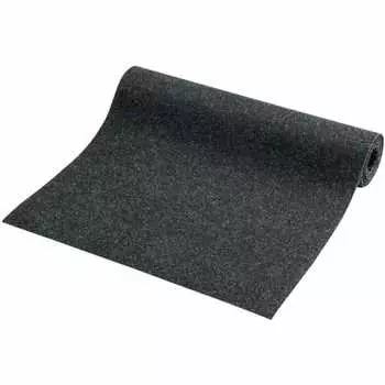 BONFORM коврик для автомобиля Value Mat Light/Regular Car Free Cut большого размера 1 шт. противоскользящий 50x150 см черный 6450-20BK