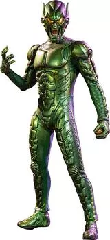 Бонусная фигурка Green Goblin от Hot Toys No Way [шедевр кино] Дом Человека-паука 1/6 [с аксессуарами] зелёный