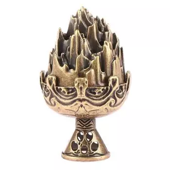 Boshan Censer Сандаловая курильница для благовоний Металлический сплав Дзен Украшения Ремесла