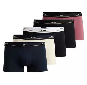 BOSS Essential 10260726 боксеры 5 шт. L