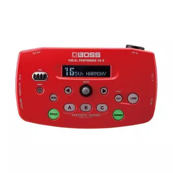 BOSS Вокальный исполнитель Red VE-5-RD
