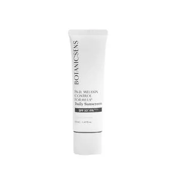 BOTANICSENS Ph.D Формула контроля меланина Ежедневный солнцезащитный крем SPF50+ PA++++ 50 мл
