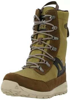 Ботинки GLIESER TALL WP Greaser Tall Водонепроницаемые Olive Earth см [Keen] Drab/Dark 27.5