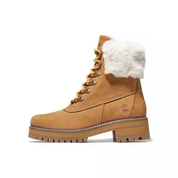 Ботинки Martin Timberland Courmayeur Valley 6 дюймов, водонепроницаемые, женские, на высоком каблуке, загар A2JXAX17 37.5