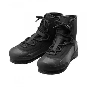 Ботинки SHIMANO Rockshore Wet Boots Cut Rubber Pin Felt FS-010V Black 25.0