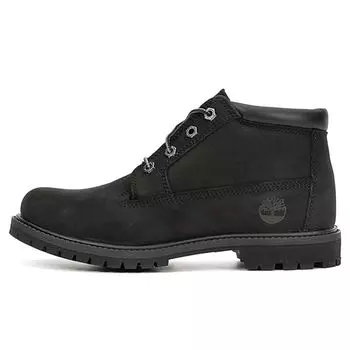 Ботинки Timberland Chukka водонепроницаемые рабочие ботинки для активного отдыха, широкие женские ботинки, черные 23398W 35.5