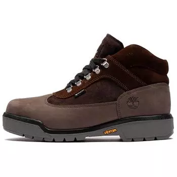 Ботинки Timberland Field Прочные Нескользящие GORE-TEX Удобные Ботильоны для улицы Мужские ботинки Темно-коричневые TB0A2NRWW071 41