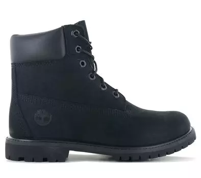Ботинки Timberland Premium 6 дюймов WP Водонепроницаемые PrimaLoft — женские зимние ботинки кожаные черные ОРИГИНАЛЬНАЯ обувь EU 38 US 7 чёрный