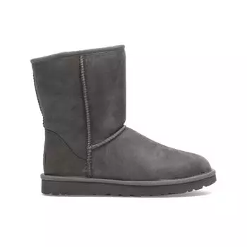 Ботинки UGG Classic Short II Серые (Женский) Женские кроссовки 1016223-СЕРЫЕ 40