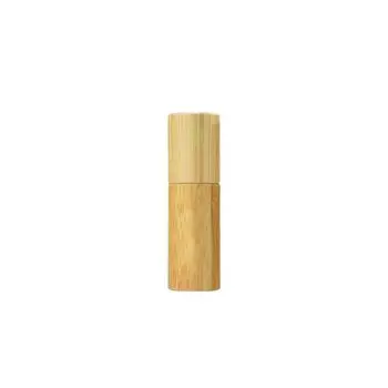 Bottles Aromatherapy Bamboo Roll-on Bottle Perfume Bottles Essential Oil Bottles Wood Roller Bottle 3ml-A