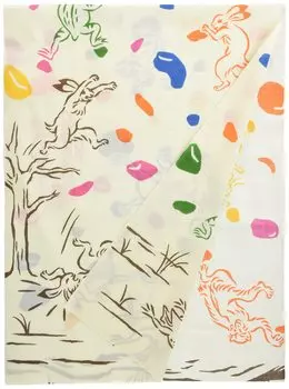 Bouldering Hand 33 x Dyed 50098 Miyamoto-Towel Towel, 90cm, Tenugui,