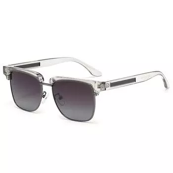 Box Fashion Sunglasses Eyebrow Rack Men S And Women S Metal Sunglasses Sunshade Glasses 55-17-142