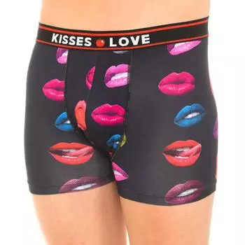 Боксеры из дышащей ткани Men s Lips Model KL10001, Мужские боксеры, Мужское нижнее белье, Мужские трусы L разноцветные