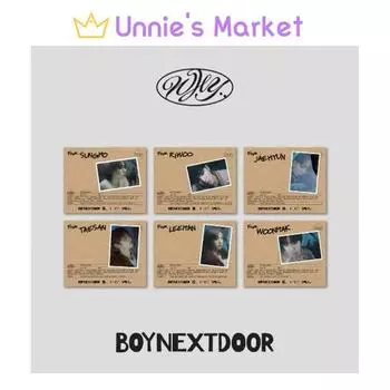 BOYNEXTDOOR — 1-й EP «WHY..» (ПИСЬМО вер.) + Бесплатный подарок RANDOM 1EA