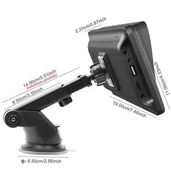 BQCC 7 портативный IPS плеер Android авто Carplay автомобильное радио Mirrorlink usb автомобильная стереосистема smart BT FM aux автомобильный мультимедийный плеер