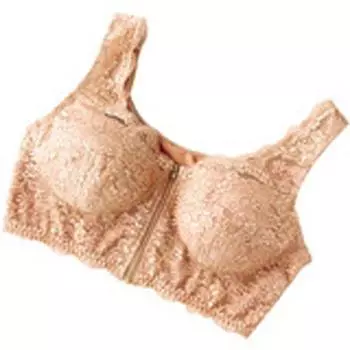 Bra that makes your spine crisp and comfortable Beige 3L