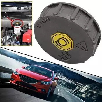 Крышка масляного бачка главного тормозного цилиндра для Mazda 6 GH для Mazda 2 De Прямая замена автомобильных аксессуаров чёрный