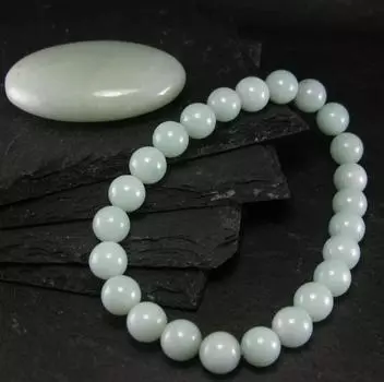 Браслет Azumar Genuine ~ 7 дюймов ~ 8 мм круглые бусины 8MM