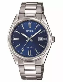Браслет Casio мужской MTP-1302PD, синий, синий