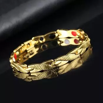 Браслет для магнитной терапии с узором дракона